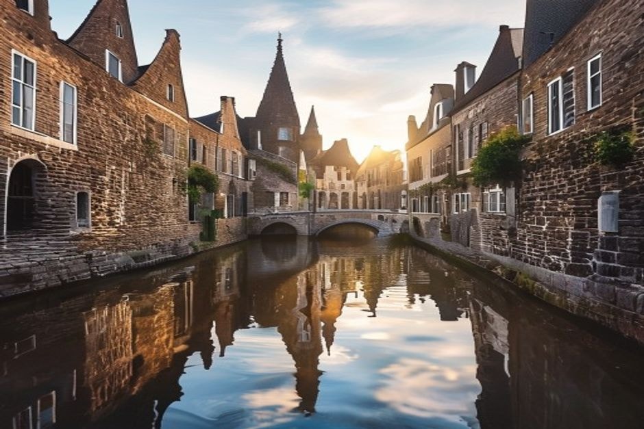 Luna de miel en Bélgica