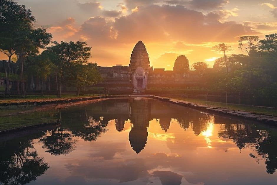 Luna de miel en Camboya
