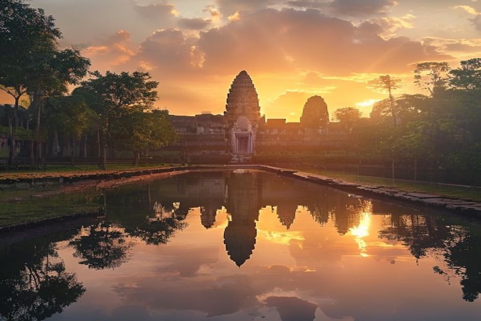 Luna de miel en Camboya