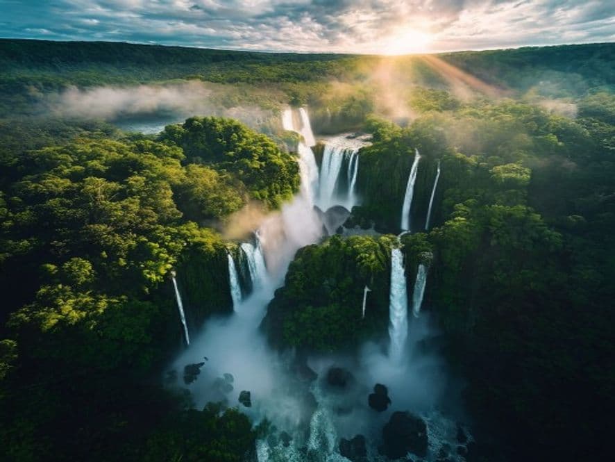 Cataratas del Iguazú, Argentina y Brasil