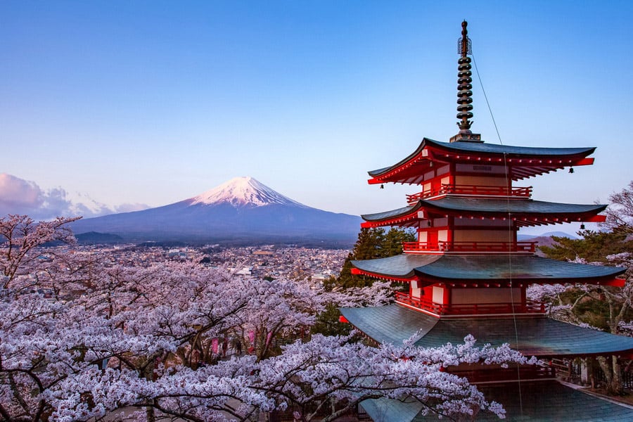 Luna de miel en Japón
