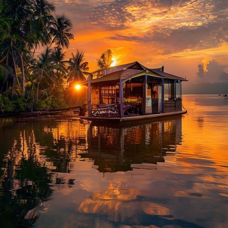 Luna de miel en Kerala, India