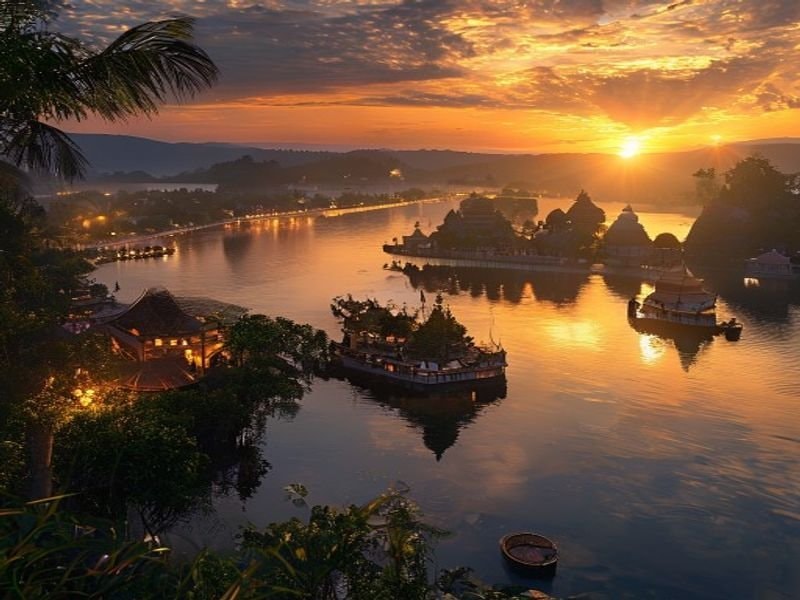 Luna de miel en Laos