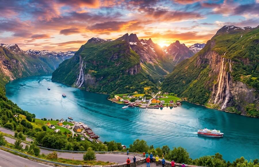 Luna de miel en Noruega