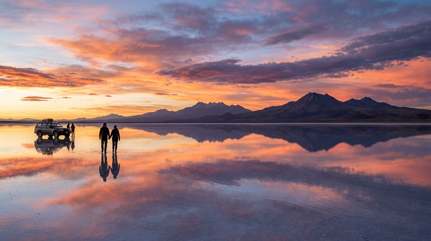 Luna de miel en Salar de Uyuni y Altiplano, Bolivia