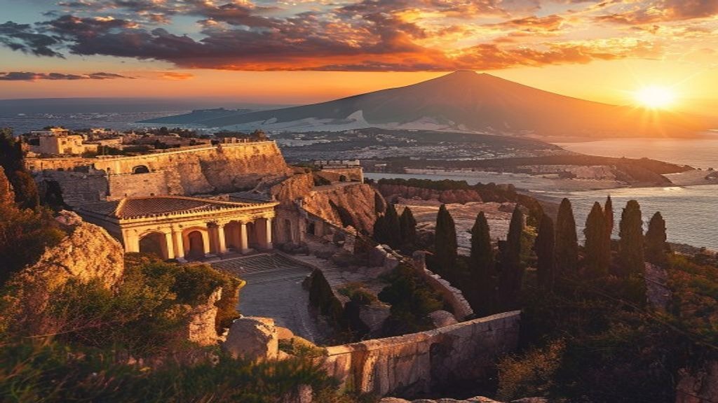 Luna de miel en Sicilia, Italia