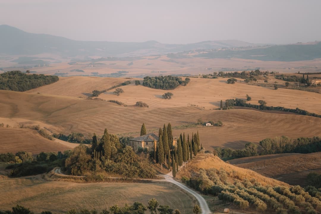 Val d'Orcia, Toscana, Italia