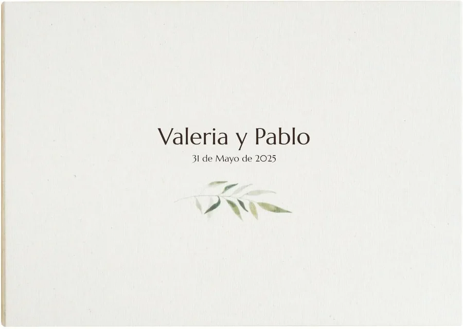 Libro de testigos personalizado Sphinge