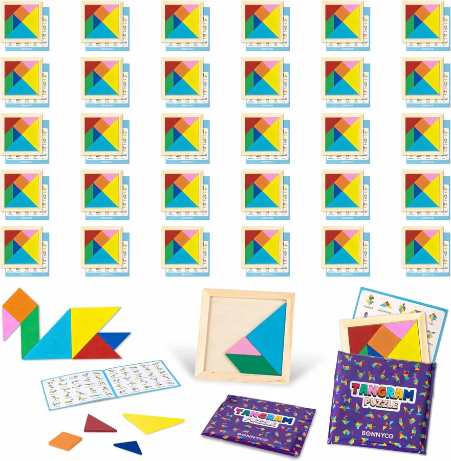 Tangrams de madera BONNYCO