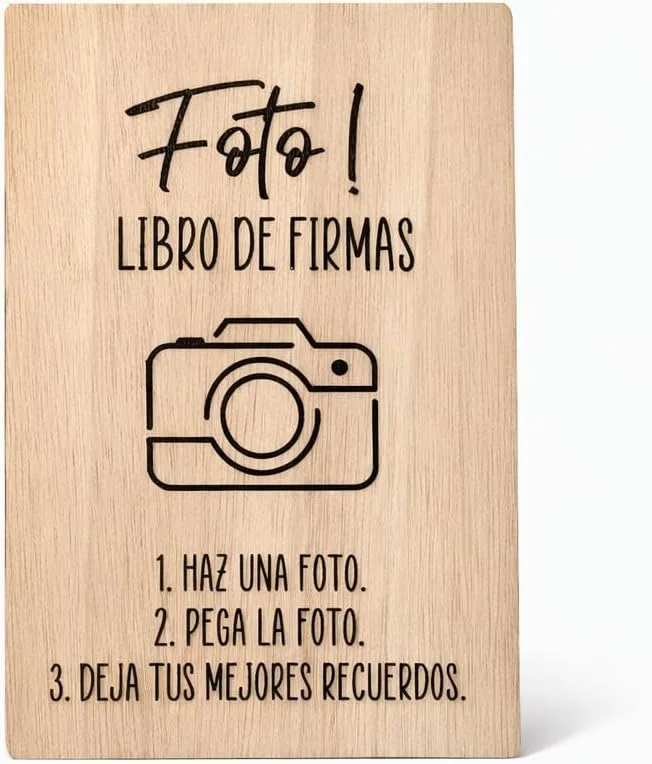 Carteles de madera para rincones