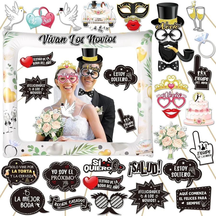 Atrezzo de boda en español DPKOW
