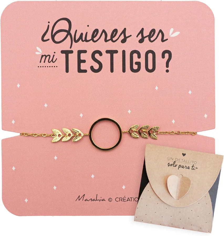Pulsera para testigo Manahia