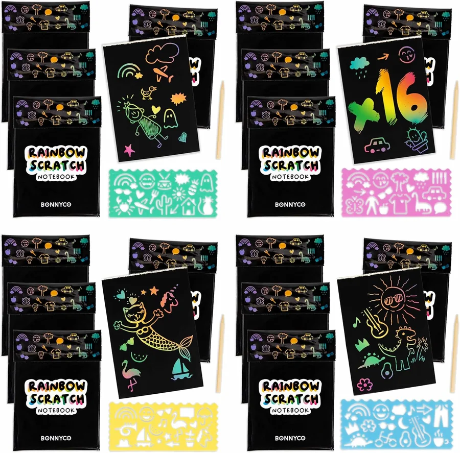 Cuadernos para rascar BONNYCO