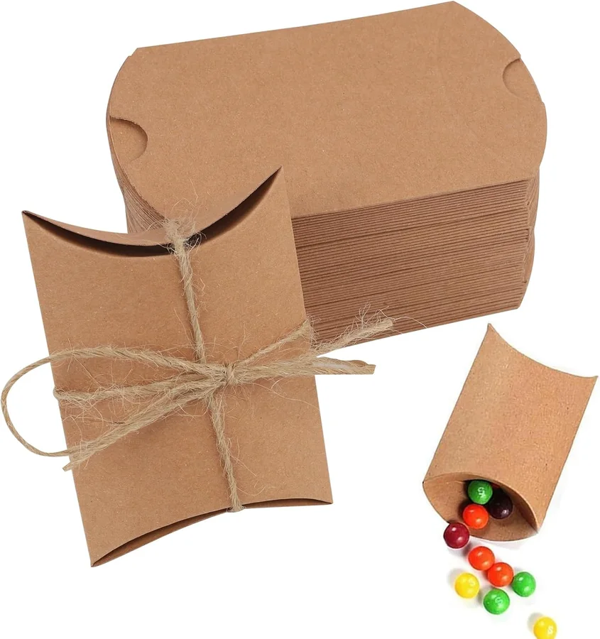 Cajas kraft con cuerda de yute